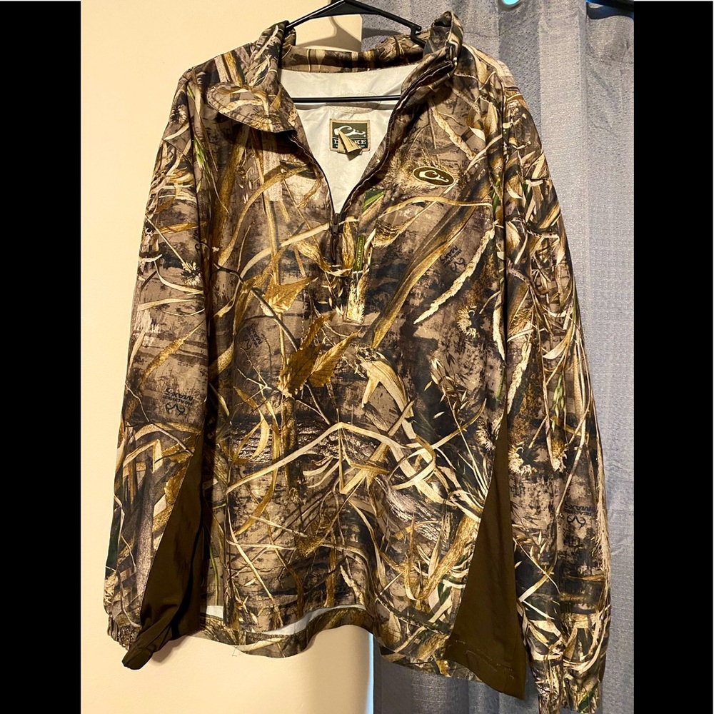 Drake waterfowl half zip